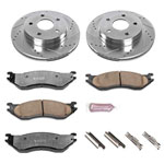 Power Stop 04-06 Dodge Durango Front Z36 Truck & Tow Brake Kit; 2004-2006