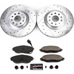 Power Stop 12-17 Volkswagen CC Front Z23 Evolution Sport Brake Kit; 2012-2017