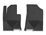 WeatherTech 2016+ Hyundai Sonata Front Rubber Mats - Black (Fits Hybrid-Does Not Fit Plug-In Hybrid)