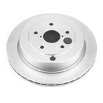 Power Stop 06-07 Subaru B9 Tribeca Rear Evolution Geomet Coated Rotor; 2006-2007