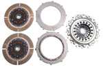 OS Giken Nissan SKYLINE RB26DETT 215mm TS Twin Disc Overhaul Kit B; 1989-2002