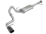 aFe Scorpion 2-1/2in Aluminized Steel Cat-Back Exhaust w/ Black Tips 07-17 Toyota FJ Cruiser V6 4.0L; 2007-2017