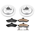 Power Stop 94-96 Chevrolet Caprice Rear Z17 Evolution Geomet Coated Brake Kit; 1994-1996