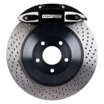 StopTech 99-05 VW Golf/GTi/Jetta Front BBK 1PC Touring 312/ST41 Black Caliper 328x28 Drilled Rotor; 1999-2005