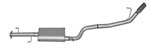 Gibson 07-14 Toyota FJ Cruiser Base 4.0L 2.5in Cat-Back Single Exhaust - Stainless; 2007-2014