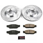 Power Stop 02-05 Ford Thunderbird Front Z23 Evolution Sport Brake Kit; 2002-2005