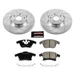 Power Stop 13-19 Ford Fusion Front Z23 Evolution Sport Brake Kit; 2013-2019