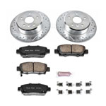 Power Stop 95-99 Toyota Avalon Rear Z23 Evolution Sport Brake Kit