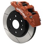 Wilwood 99-06 Chevy Silverado/GMC Sierra Aero6-DM Front Brake Kit - Slotted - Red; 1999-2006