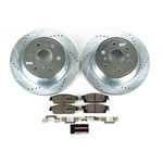 Power Stop 15-19 Cadillac Escalade Rear Z36 Truck & Tow Brake Kit; 2015-2019