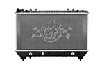 CSF 10-11 Chevrolet Camaro 3.6L OEM Plastic Radiator; 2010-2011