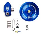 Sinister Diesel 03-07 Ford 6.0L Powerstroke Blue Spring Kit w/ Adjustable Billet Spring Housing; 2003-2007