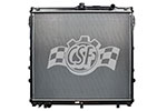 CSF 07-14 Toyota Tundra 4.0L OEM Plastic Radiator; 2007-2014