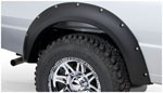 Bushwacker 93-11 Ford Ranger Styleside Pocket Style Flares 2pc 72.0/84.0in Bed - Black