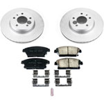 Power Stop 13-18 Cadillac ATS Front Z17 Evolution Geomet Coated Brake Kit; 2013-2018