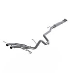 MBRP 13-18 Hyundai Veloster Turbo 2-1/2in Cat Back Dual Exit - T304; 2013-2018