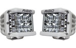 Rigid Industries D-SS - Spot - Set of 2 - White Housing