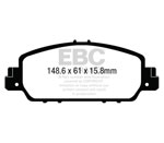 EBC 13+ Honda Accord Coupe 2.4 EX Yellowstuff Front Brake Pads