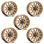 Ford Racing 21-23 Bronco (Excl Bronco Raptor) 17x8.5 Method Bronze Wheel Kit; 2021-2024