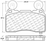 StopTech Sport Brake Pads Chevrolet Camaro, Front; 2010-2013