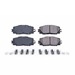 Power Stop 2013 Scion iQ Front Z17 Evolution Ceramic Brake Pads w/Hardware; 2013-2013