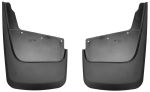 Husky Liners 20-22 GM Silverado/Sierra 2500/3500 HD (excl. Dually) Rear Mud Guards - Black; 2020-2022