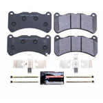 Power Stop 13-14 Ford Mustang Front Track Day Brake Pads; 2013-2014