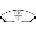 EBC 07-13 Acura MDX 3.7 Yellowstuff Front Brake Pads; 2007-2013