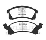 EBC 91-95 Buick Skylark 2.3 Greenstuff Front Brake Pads; 1991-1995