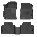 Husky Liners 21-23 Hyundai Elantra WeatherBeater Front & 2nd Seat Floor Liners - Black; 2021-2023