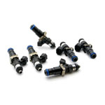 DeatschWerks 93-98 Toyota Supra TT 2200cc Injectors for Top Feed Conversion 14mm O-Ring (set of 6); 1993-1998