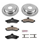 Power Stop 94-96 Chevrolet Caprice Rear Z23 Evolution Sport Brake Kit; 1994-1996