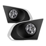 Spyder Chevrolet Trax OEM Fog Lights W/Cover and Switch - Clear - (FL-CTRAX13-C); 2015-2017