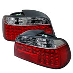 Spyder BMW E38 7-Series LED Tail Lights - Red Clear - (ALT-YD-BE3895-LED-RC)