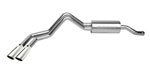 Gibson 01-05 Ford Ranger XL 2.3L 1.75in Cat-Back Dual Sport Exhaust - Aluminized; 2001-2005