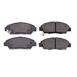 Power Stop 92-96 Honda Prelude Front Z16 Evolution Ceramic Brake Pads; 1992-1996