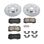 Power Stop 05-10 Chrysler 300 Front Z23 Evolution Sport Brake Kit; 2005-2010