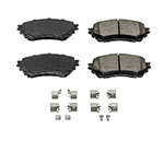 Power Stop 14-19 Mazda 6 Front Z17 Evolution Ceramic Brake Pads w/Hardware