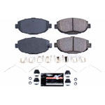 Power Stop 99-00 Lexus SC300 Front Z23 Evolution Sport Brake Pads w/Hardware; 1999-2000