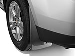 WeatherTech 2021+ Kia Sorento No Drill MudFlaps - Black; 2021-2023