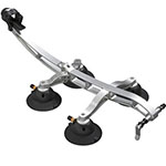 SeaSucker Komodo 1 Bike Rack (Convertibles & Cars w/Limited Space) - Silver