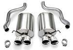 Corsa C6 Corvette Sport Exhaust System with Twin 3.5 Pro-Series Tips