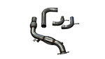 Corsa Mustang EcoBoost Coupe 2.3T 200 3.0 Downpipe with Converter; 2015-2019