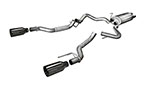 Corsa Ford Raptor Exhaust Sport System Super Cab / Super Crew 3.5L V6 Turbo 5 Inch Gunmetal Tips