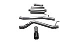 Corsa Jeep Gladiator JT S-Type Cat-Back Exhaust System with Single Black Tip