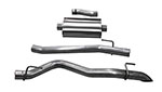 Corsa Jeep Gladiator JT S-Type Cat-Back Exhaust System with Turn Down Tip