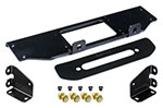 RockJock JL/JT Winch Plate Kit Steel Bumper; 2018-2024