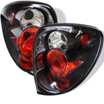 Spyder Dodge Caravan/Grand Caravan Altezza Tail Lights - Black - (ALT-YD-DC01-BK)