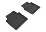 3D MAXpider 2010-2016 Buick Lacrosse Kagu 2nd Row Floormats - Black; 2010-2016