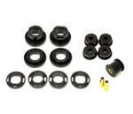 BMR 08-09 Pontiac G8 Street Version Rear Cradle Bushing Kit (BK001 BK002) - Black; 2008-2009